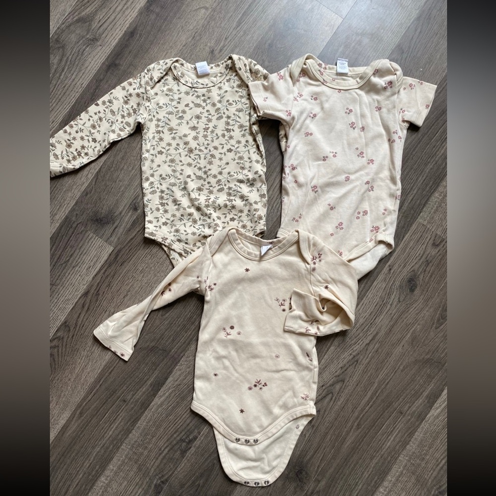 Colored Organics bodysuits